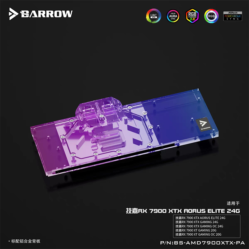 BARROW ウォーターブロック ギガバイト RX 7900 - Rx 7900 Xt 20Gb のレビューと価格